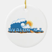 Avalon. Keramik Ornament (Hinten)