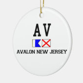Avalon. Keramik Ornament (Links)