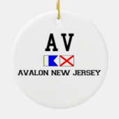 Avalon. Keramik Ornament (Hinten)