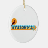 Avalon. Keramik Ornament (Rechts)