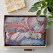 AVALON, LADY OF SEE, MORGANA Pink Blue Fantasy Seidenpapier (Geschenk)