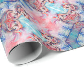 AVALON Lady of the Lake, Zauberhafte Spiegelungen Geschenkpapier (Rolleneckpunkt)