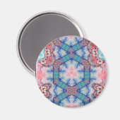 AVALON Lady of the Lake, Zauberhafte Spiegelungen  Magnet (Vorderseite/Rückseite)