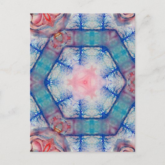 AVALON Lady of the Lake, Zauberhafte Spiegelungen  Postkarte (Vorderseite)