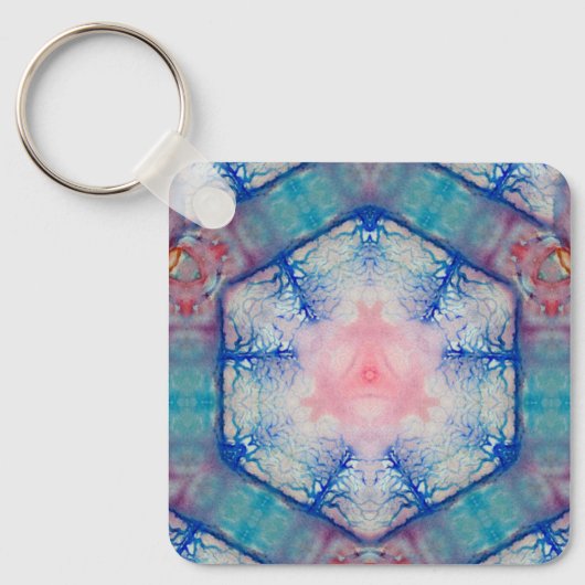 AVALON Lady of the Lake, Zauberhafte Spiegelungen Schlüsselanhänger (Vorderseite)