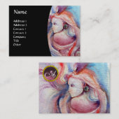 AVALON Magic and Mystery gem monogram black Visitenkarte (Vorne/Hinten)