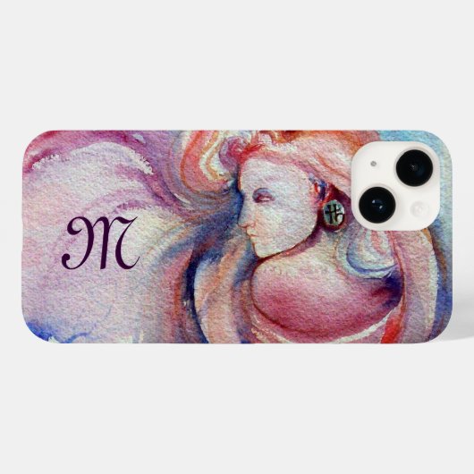 AVALON Magic and Mystery Monogram Case-Mate iPhone Hülle (Rückseite (Horizontal))