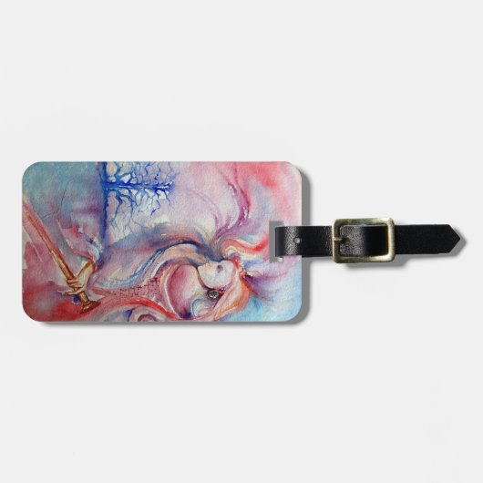 AVALON Magic and Mystery - Pergament Gepäckanhänger (Vorderseite horizontal)