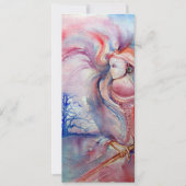 AVALON , Magie und Mystery soft pink lila blau Einladung (Vorderseite)