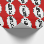 Avalon New Jersey Geschenkpapier (Ecke)