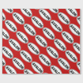 Avalon New Jersey Geschenkpapier (Flach)
