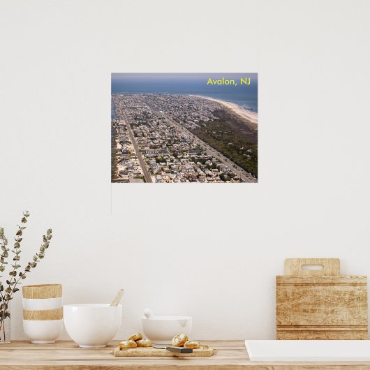 Avalon - Nord, Avalon, NJ Poster (Küche)