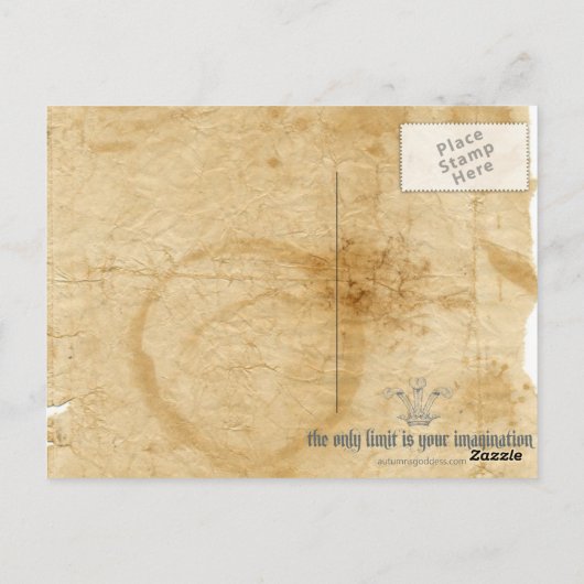 Avalon Postcard Postkarte (Rückseite)