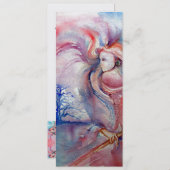 AVALON psychedelrosa lila metallisches Eis Einladung (Vorne/Hinten)