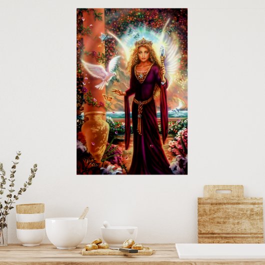 Avalon von Lisa Iris Poster (Küche)