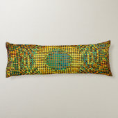 Avangarde Custom Brushed Polyester Body Pillow Seitenschläferkissen (Rückseite)