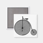 Avangarde Hypnosis London Bicycle Magnet (Vorderseite/Rückseite)