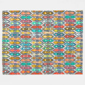 Avani ikat fleecedecke (Vorderseite (Horizontal))