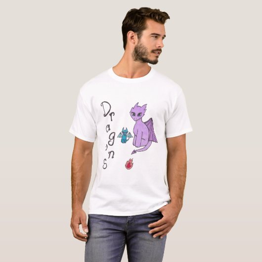Avanis Dragons-T - Shirt (Vorne ganz)