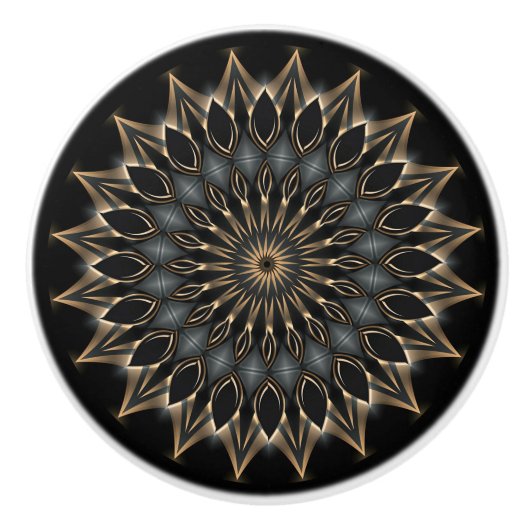 Avant-Garde ~ aus dem Tiegel ~ Keramikknauf (Vorderseite)