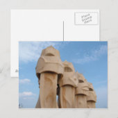 Avant Garde Barcelona Postkarte (Vorne/Hinten)