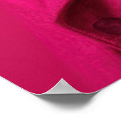 Avant-Garde Cat Calico Fashion Portrait Poster (Ecke)