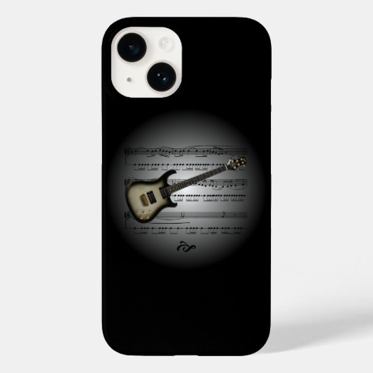Avant Garde ~ Electric Guitar 02 Case-Mate iPhone Hülle (Rückseite)