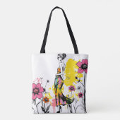 Avant-Garde Flora Fusion Doppelseitig 💖🍃 Tasche (Rückseite)