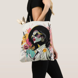 Avant-Garde Flora Fusion Doppelseitig 💖🍃 Tasche
