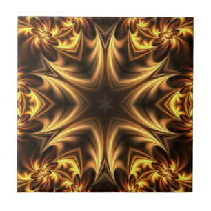 Avant-Garde ~ Gold Russet Black 053 ~ Fliese