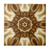 Avant-Garde ~ Gold ~ Seide und Satin Look 03 B ~ Fliese (Vorderseite)