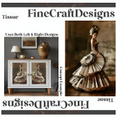 Avant Garde Paper Dress Decoupage Right 119 Seidenpapier