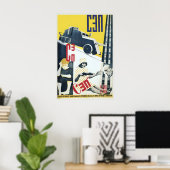 Avant-Garde Soviet Poster SEP by Mikhail Verner (Heimbüro)