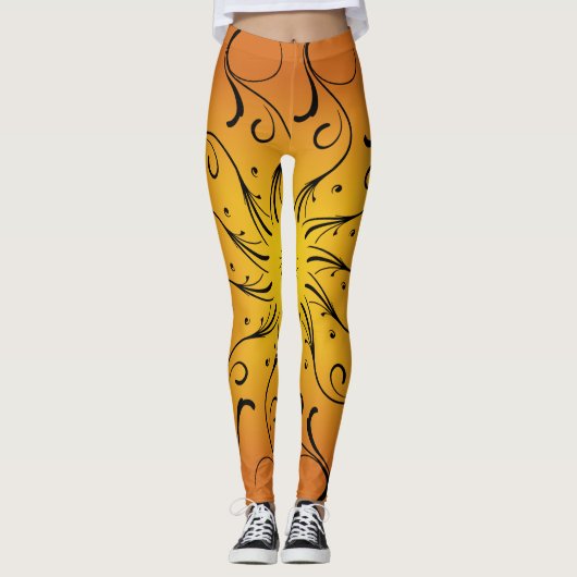 Avant-Garde Spiral Design 01 ~ Leggings (Vorderseite)