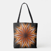 Avant-Garde ~ Sternexplosion Russet und Black 0211 Tasche (Rückseite)