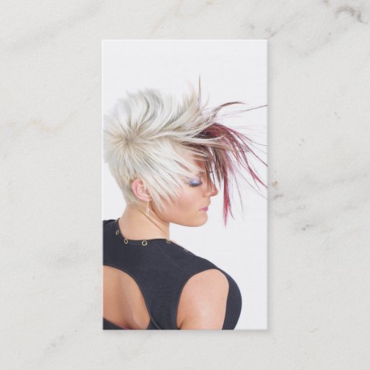 Avant Guarde Salon-Karte Visitenkarte (Vorderseite)