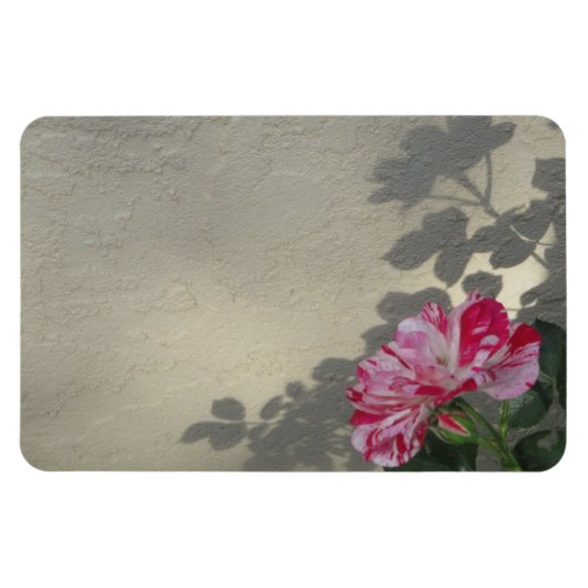 Avantgarde-Rose und Schatten Magnet (Horizontal)