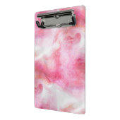 Avantgardehintergrund-Handfarbe 2 der Kunst rote Mini Klemmbrett (Gewinkelt2)