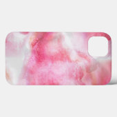 Avantgardehintergrund-Handfarbe der Kunst rote Case-Mate iPhone Hülle (Rückseite (Horizontal))