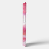 Avantgardehintergrund-Handfarbe der Kunst rote Case-Mate iPhone Hülle (Rückseite / Rechts)