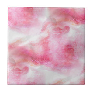 Avantgardehintergrund-Handfarbe der Kunst rote Fliese