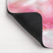 Avantgardehintergrund-Handfarbe der Kunst rote Mousepad (Ecke)