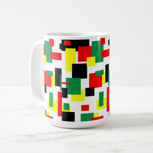 avantgardistisch kaffeetasse (Vorderseite Links)
