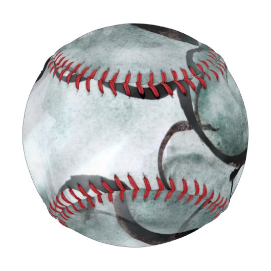 Avantgardistische, schwarze Handfarbe Baseball (Vorderseite)