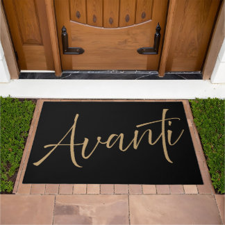 Avanti Elegant Script Italian Welcome Mat Fußmatte
