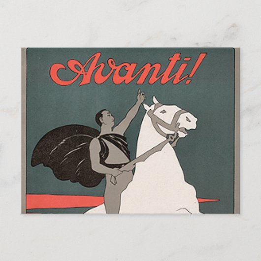 Avanti Postkarte (Vorderseite)