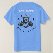 Avari House T - Shirt mit Fakultativpersonalisieru (Design Rückseite)