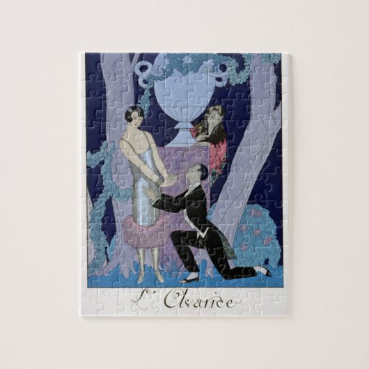 Avarice, 1924 (pochoir Druck) Puzzle (Vertikal)