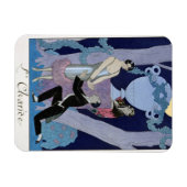 Avarice, 1924 (pochoir print) magnet (Horizontal)