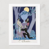 Avarice, 1924 (pochoir print) postkarte (Vorderseite)